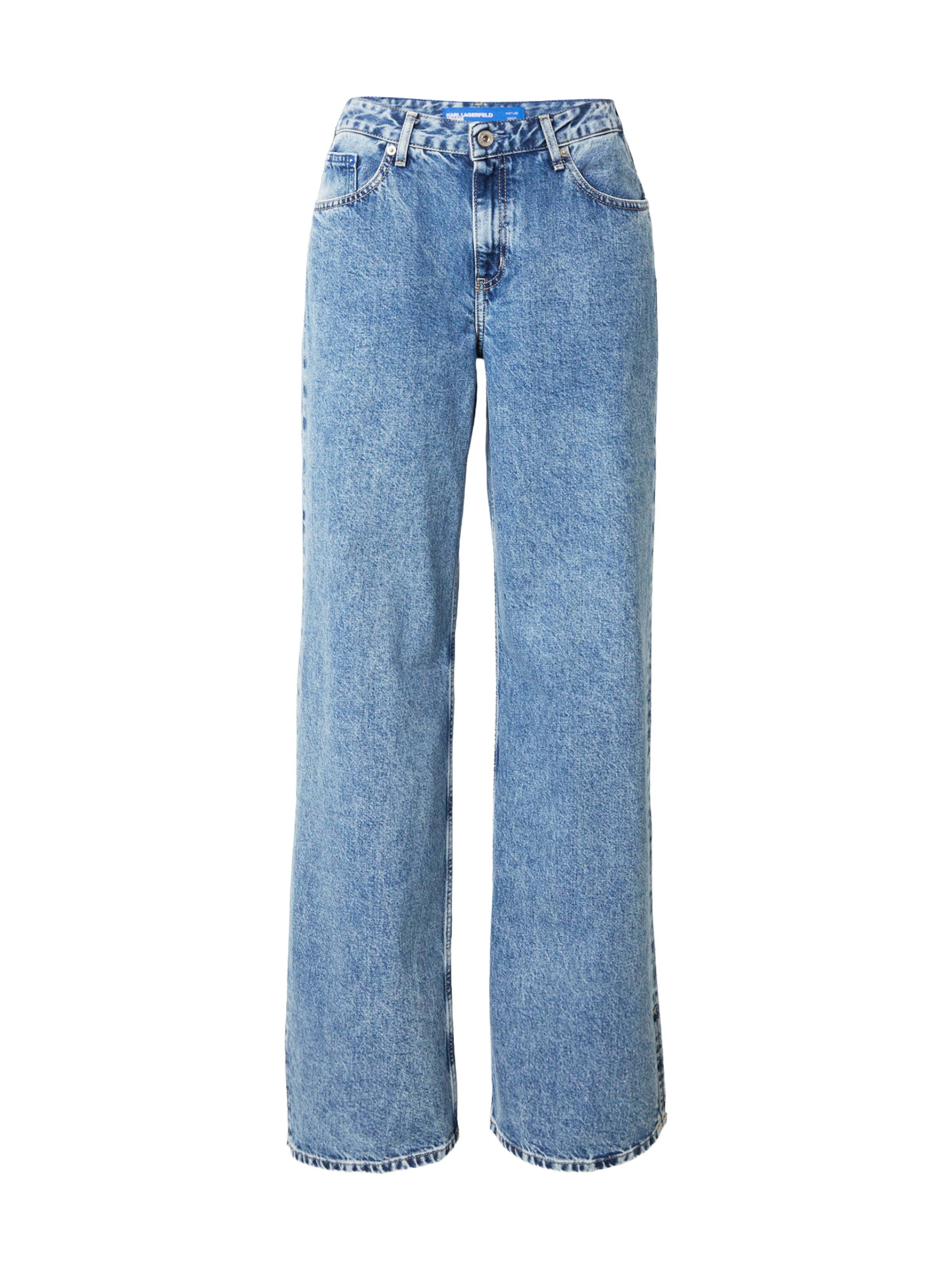 KARL LAGERFELD JEANS - Loosefit Vaquero en azul: frente