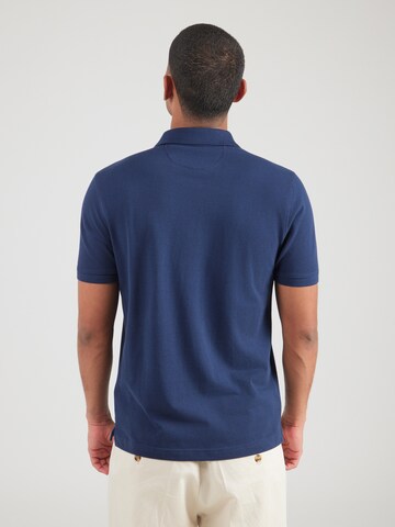La Martina Shirt in Blue: back