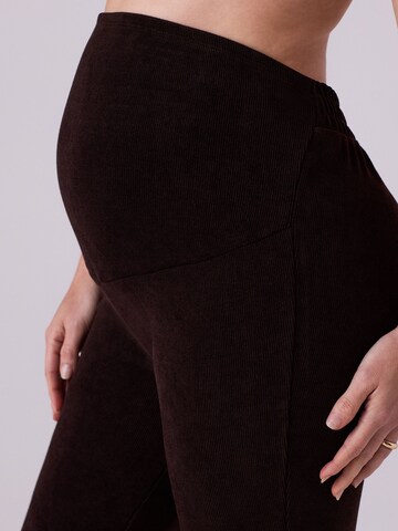 Next Flared Broek in Bruin