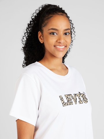 Levi's® Plus - Camisa 'PL Perfect Tee' em branco