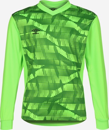 Maglia funzionale 'Club Essential Counter' di UMBRO in verde: frontale