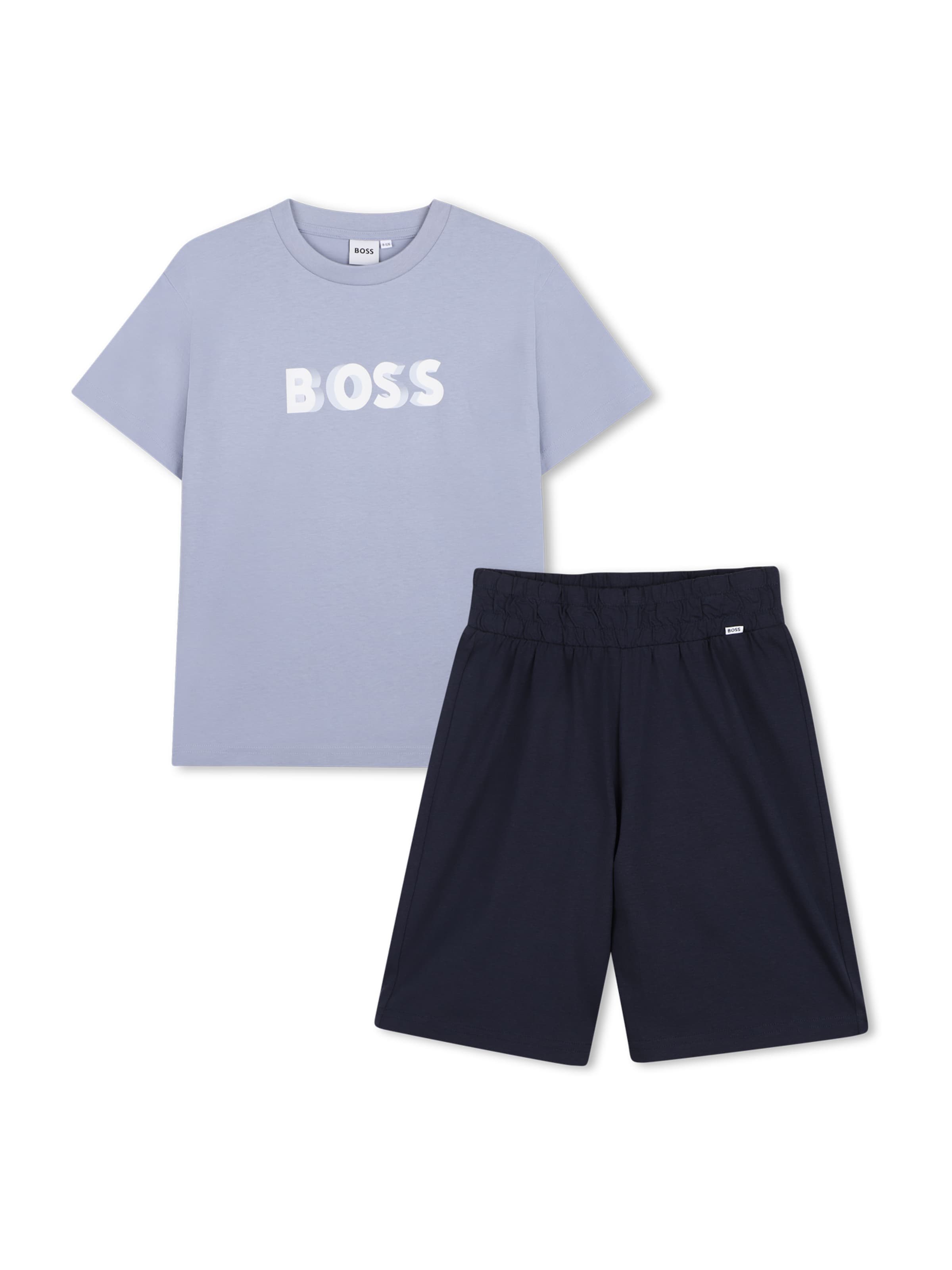 BOSS Set in Blau: Vorderseite