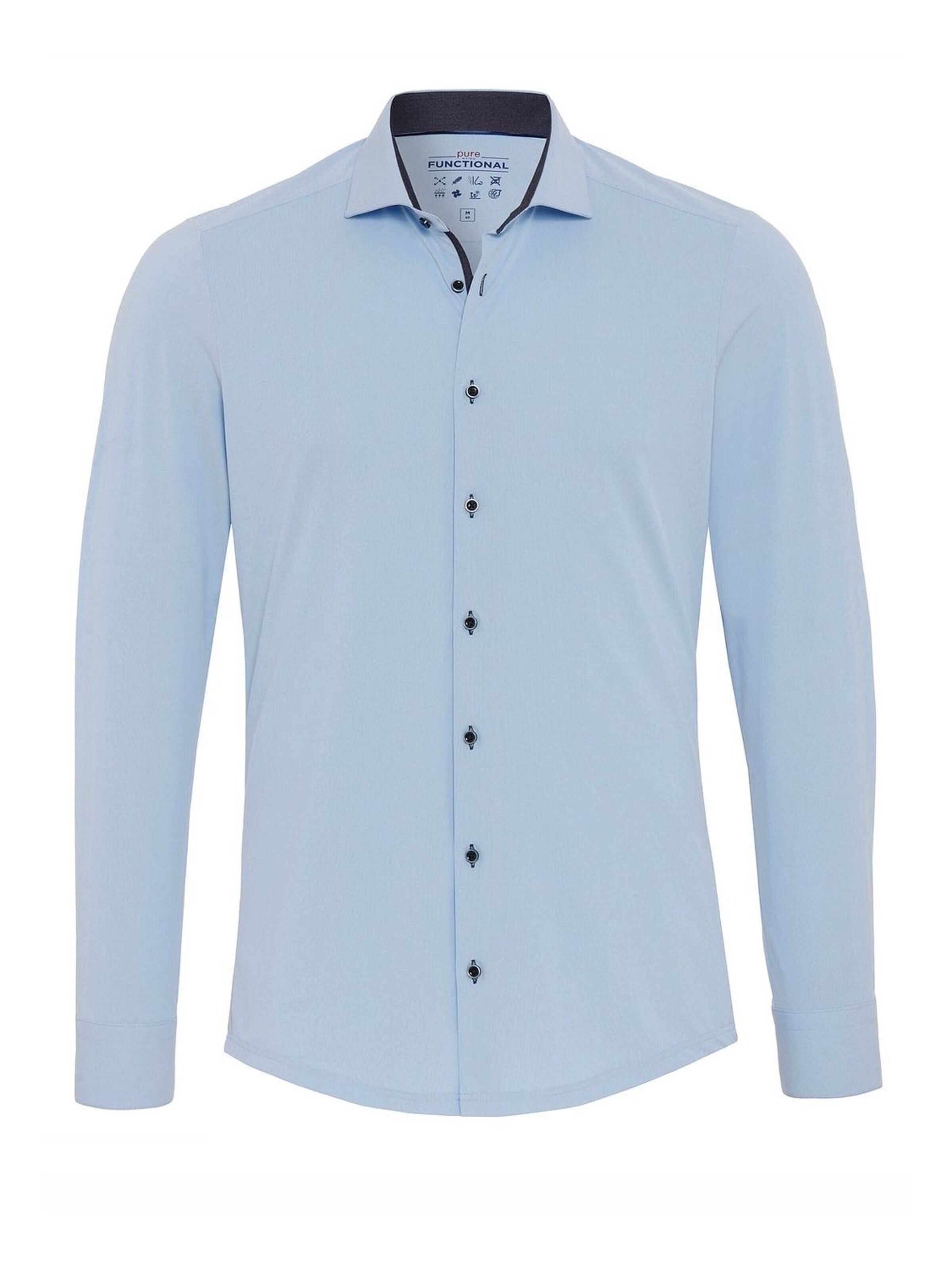PURE Hemd‌‌‌‌‌ in Blau: Vorderseite