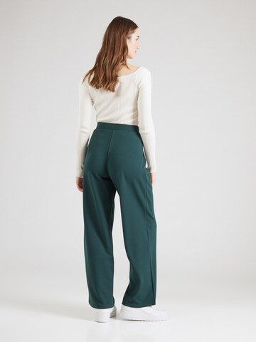 ABOUT YOU Regular Trousers with creases 'Yara' in Green