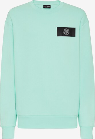 Plein Sport Sweatshirt in Blauw: voorkant