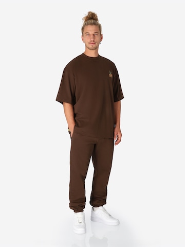 SPITZBUB Shirt in Braun