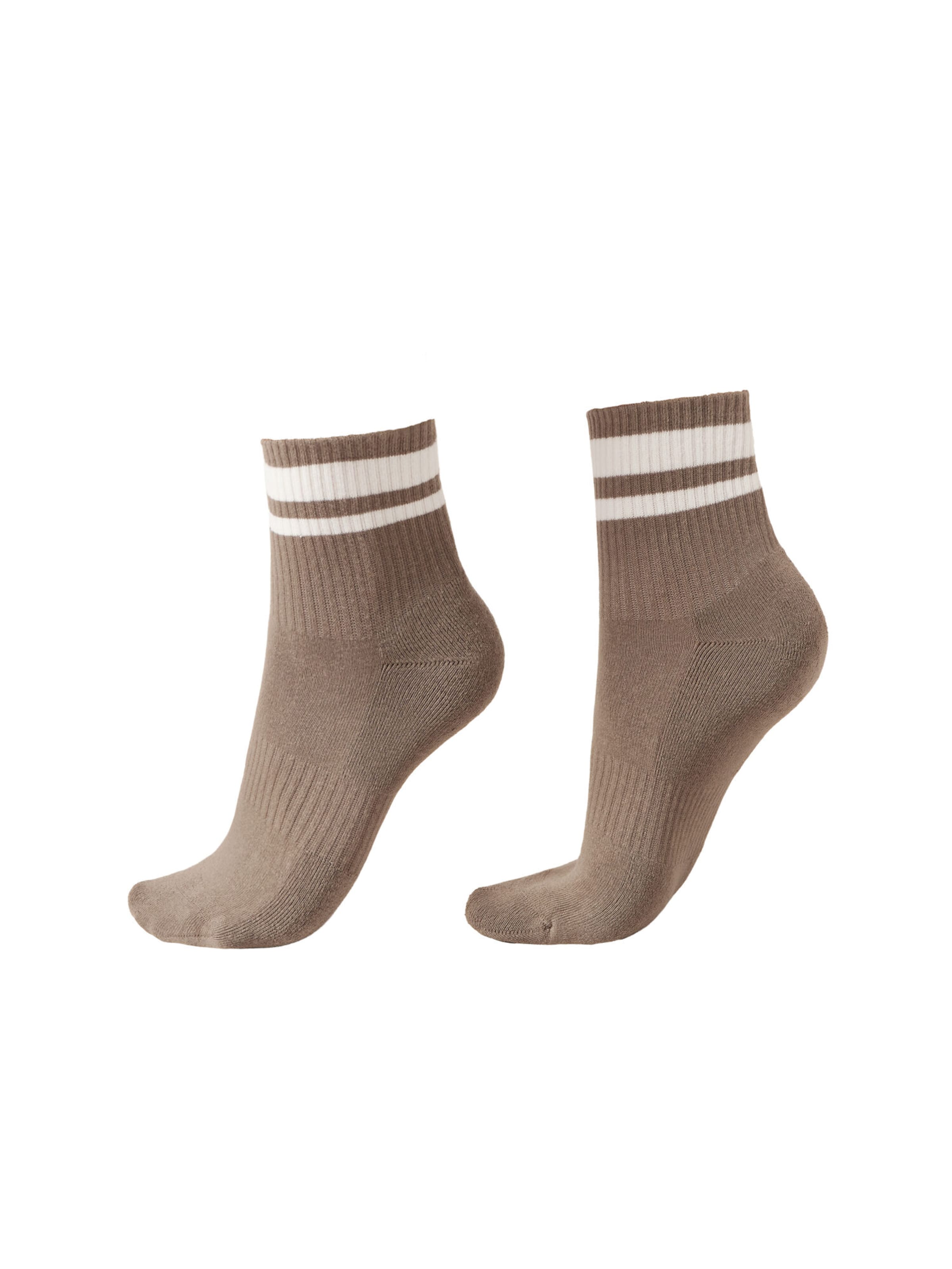 CALZEDONIA Socks in Brown: front