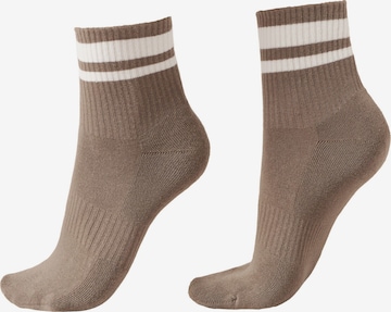CALZEDONIA Socks in Brown: front