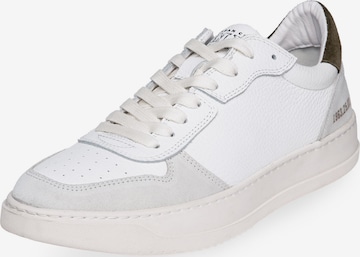 CAMP DAVID Premium Sneaker aus Leder in Weiß: predná strana