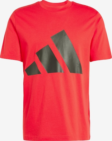 Maglia funzionale 'Essentials' di ADIDAS SPORTSWEAR in rosso: frontale