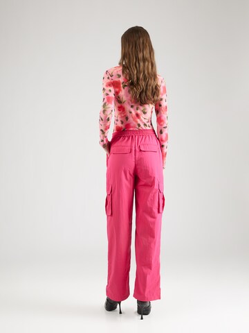 Loosefit Pantalon cargo Harper & Yve en rose