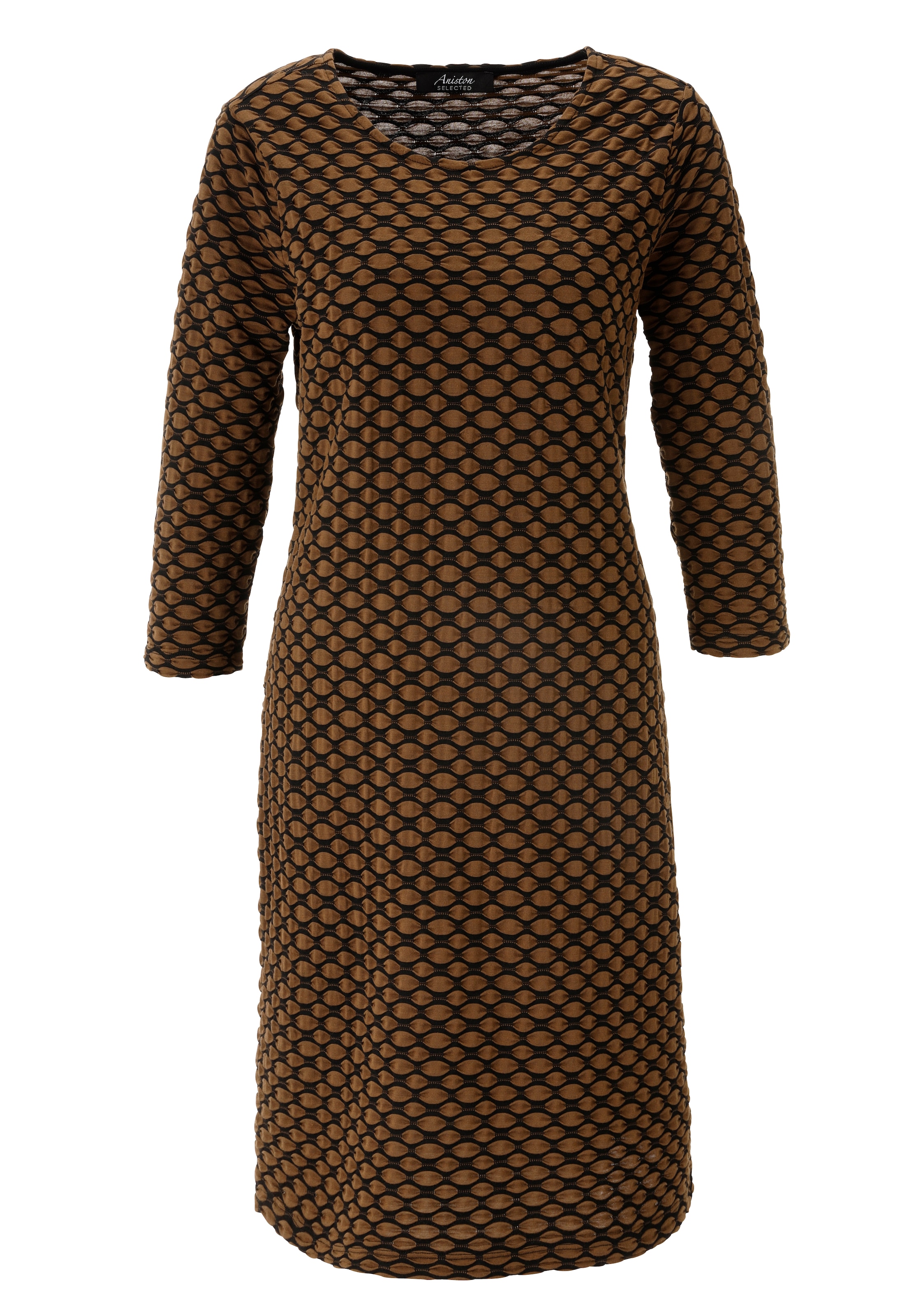Aniston SELECTED Dress in Brown: front