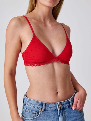 SNOCKS Triangel BH in Rot
