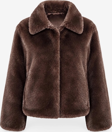 Funk since 1776 Winter Jacket 'Wendejacke' in Brown: front