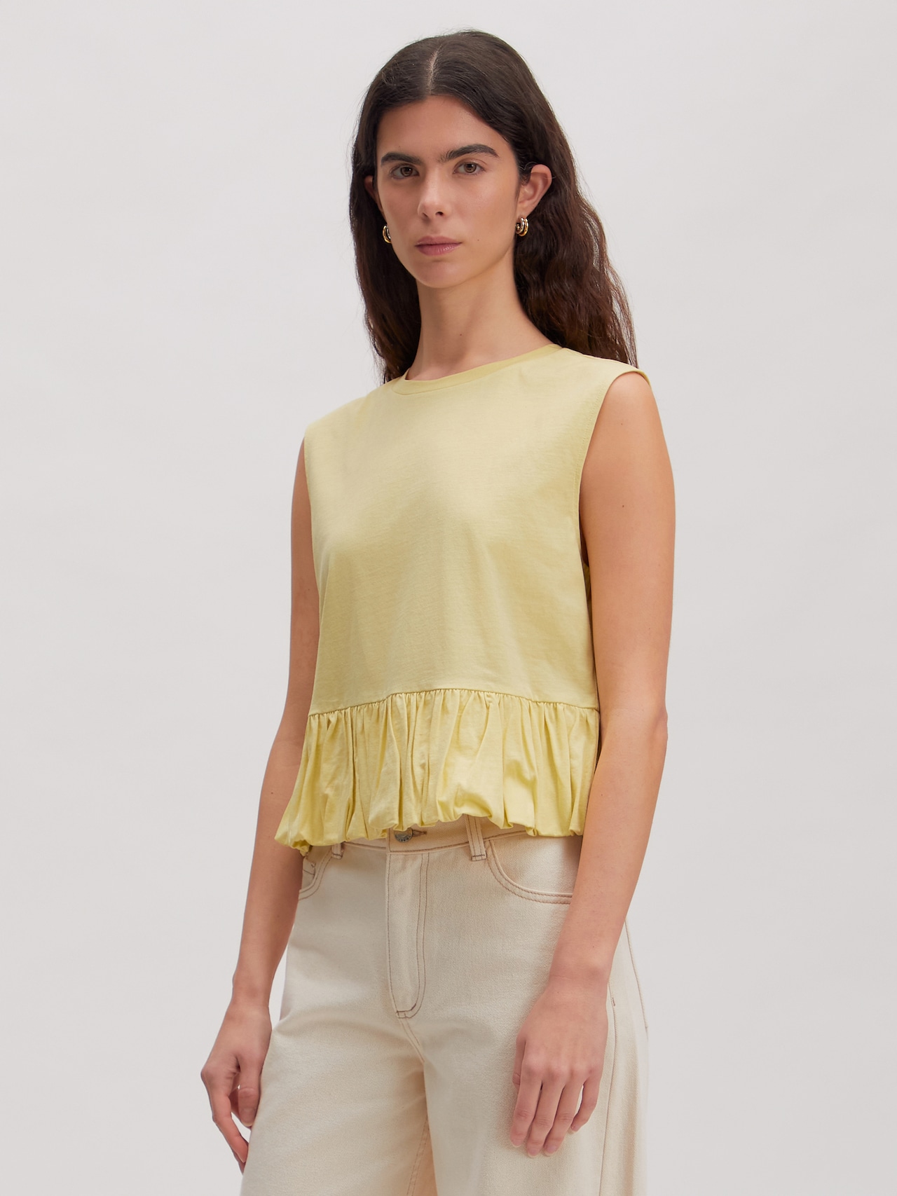 EDITED Neuheiten Shirt 'Davinia' gelb