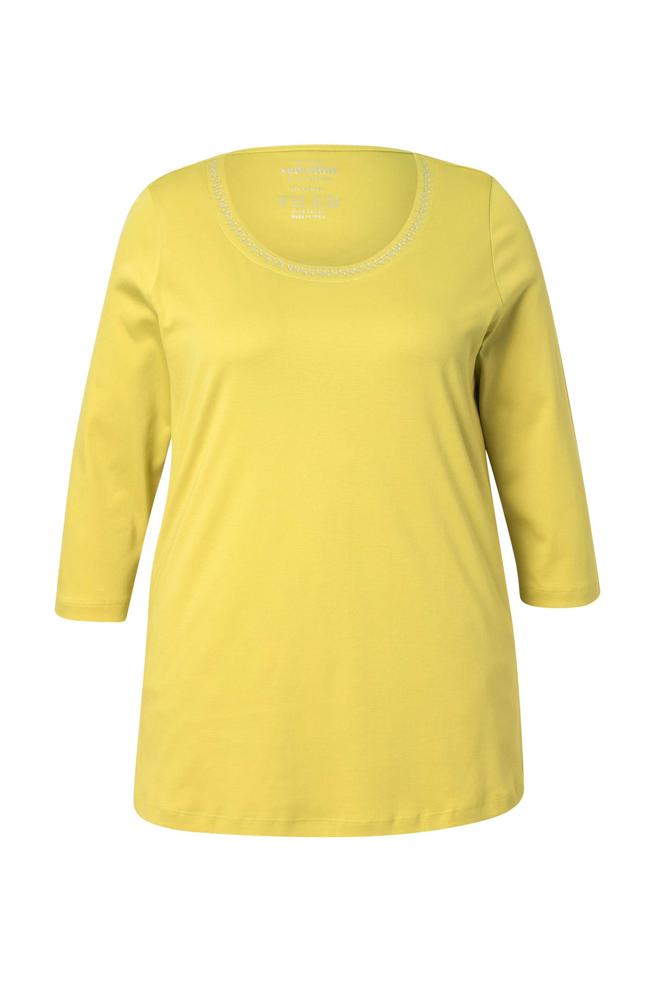 Ulla Popken Shirt in Yellow: front