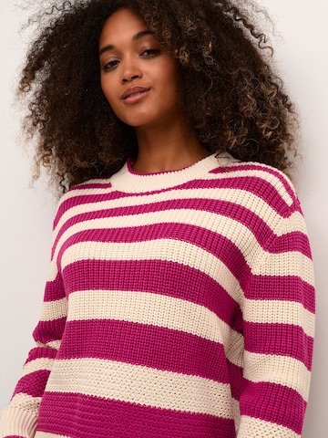 Cream Pullover 'Muka' in Pink