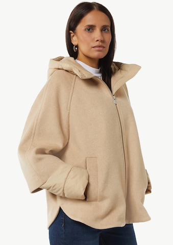 comma casual identity Jacke in Beige: Vorderseite