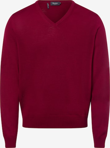 Pull-over MAERZ Muenchen en rouge : devant