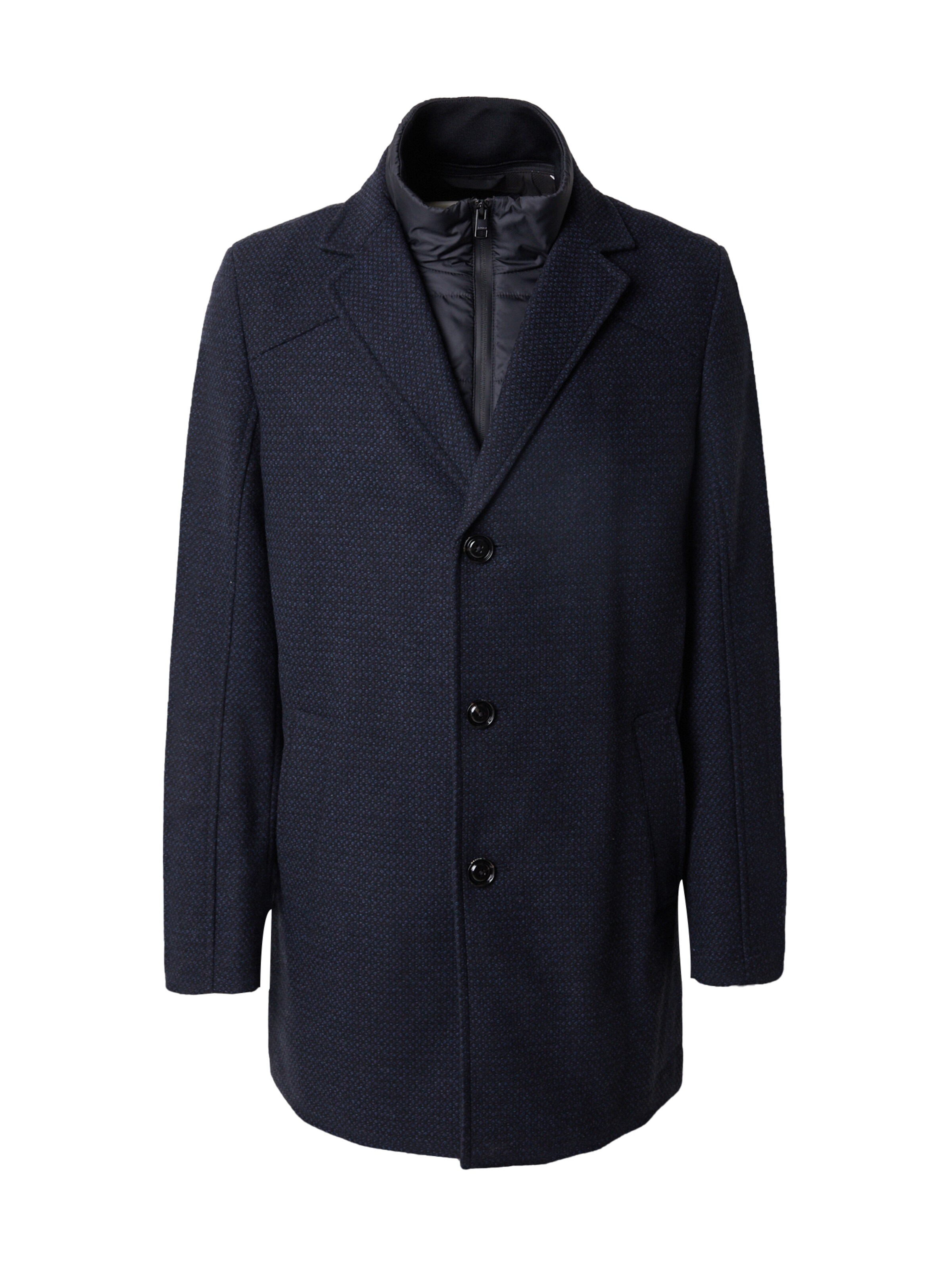 s.Oliver Between-seasons coat in Blue: front