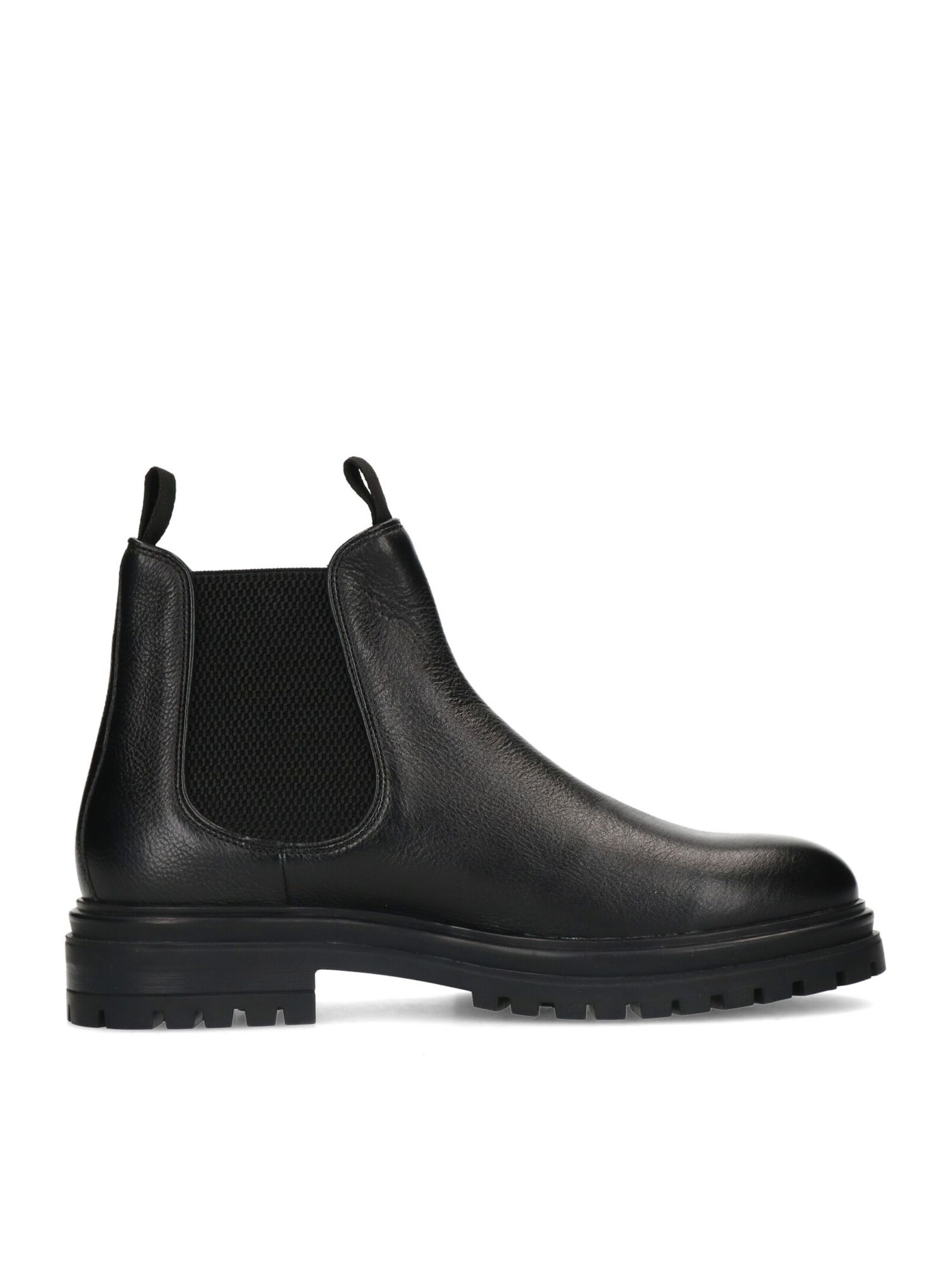MANFIELD Chelsea boots in Zwart