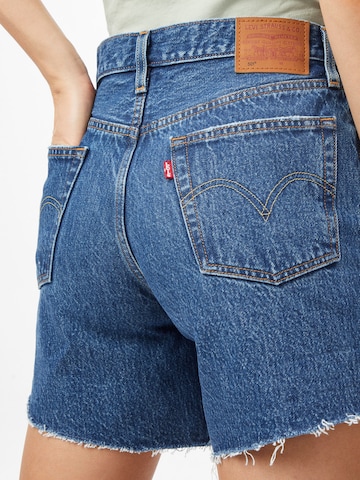 LEVI'S ® Regular Jeans '501 Rolled Short' i blå