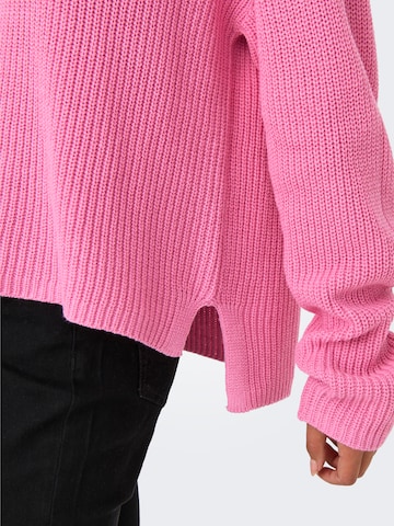 ONLY Pullover 'ONLLuna' in Pink