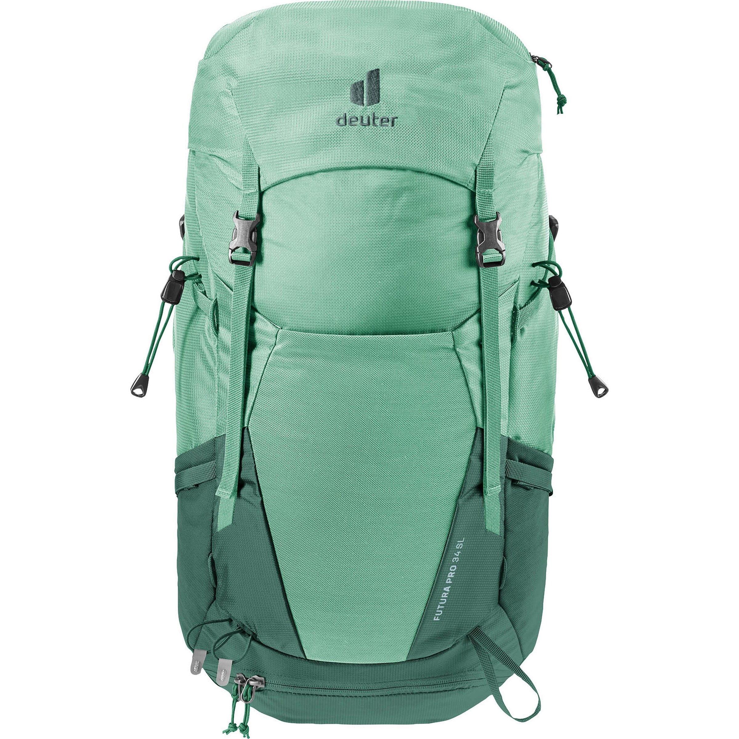 DEUTER Sports Backpack 'Futura Pro 34 SL' in Green: front