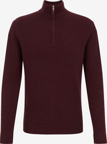 WE Fashion Pulover | rdeča barva: sprednja stran