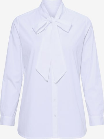 Ulla Popken Blouse in White: front