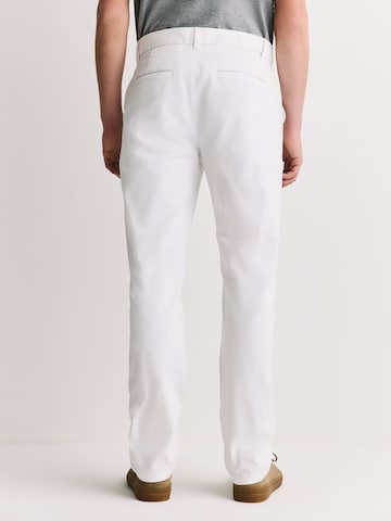 Next Slimfit Hose in Weiß