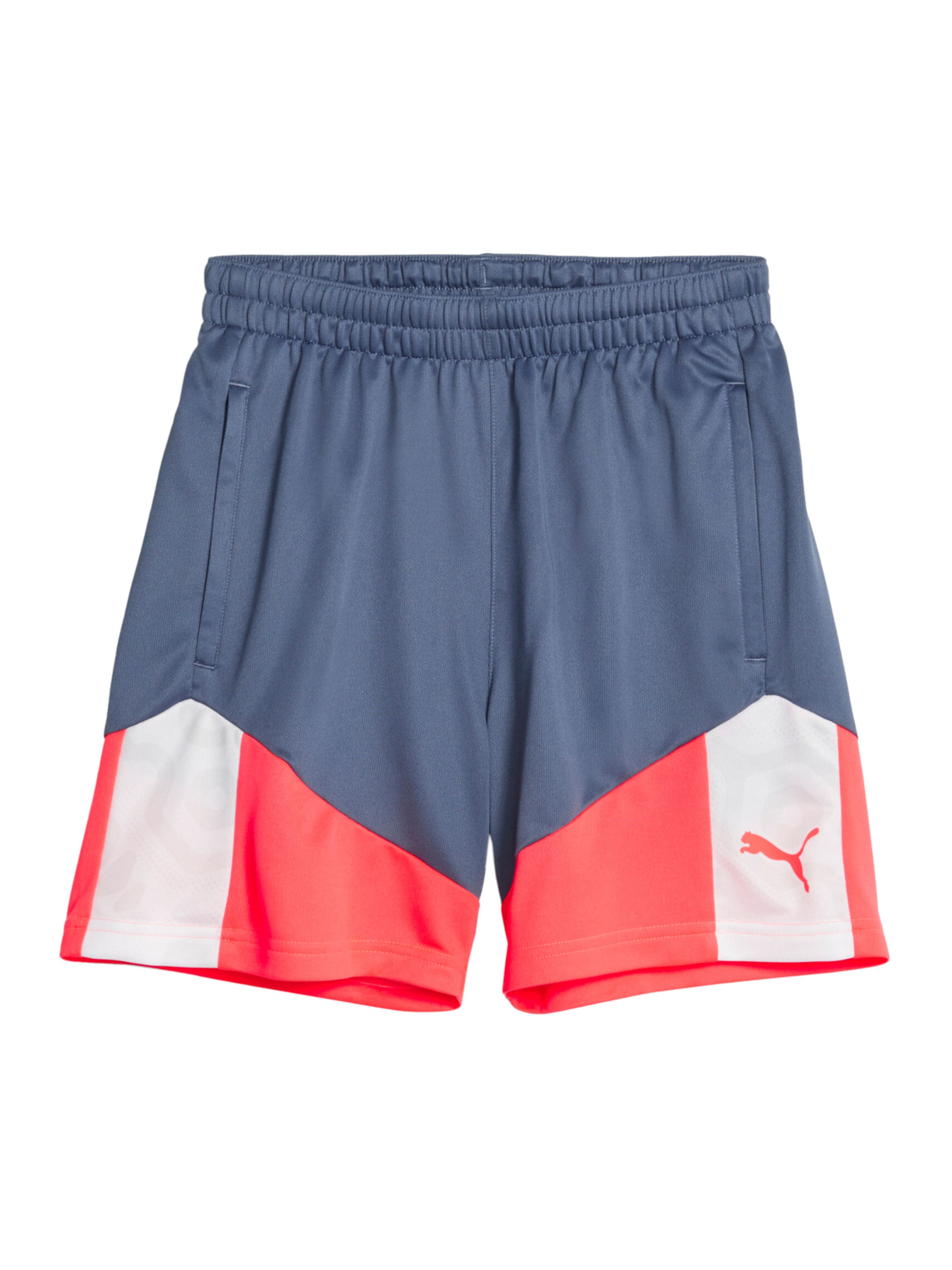 PUMA Regular Workout Pants in Blue: front