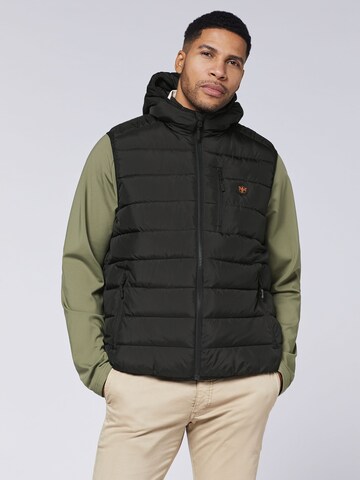 CHIEMSEE Vest in Black: front