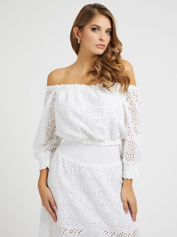 GUESS Blouse in Wit: voorkant