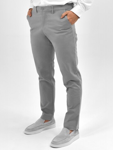 Vercate Slimfit Chinohose 'No. 13' in Grau