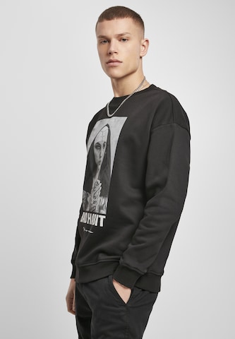 Mister Tee Regular fit Sweatshirt 'Bad Habit' in Zwart