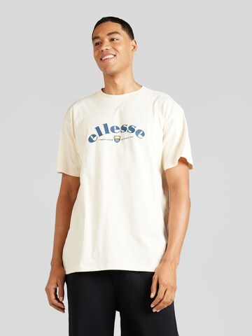 ELLESSE Shirt 'Kempa' in Wit: voorkant