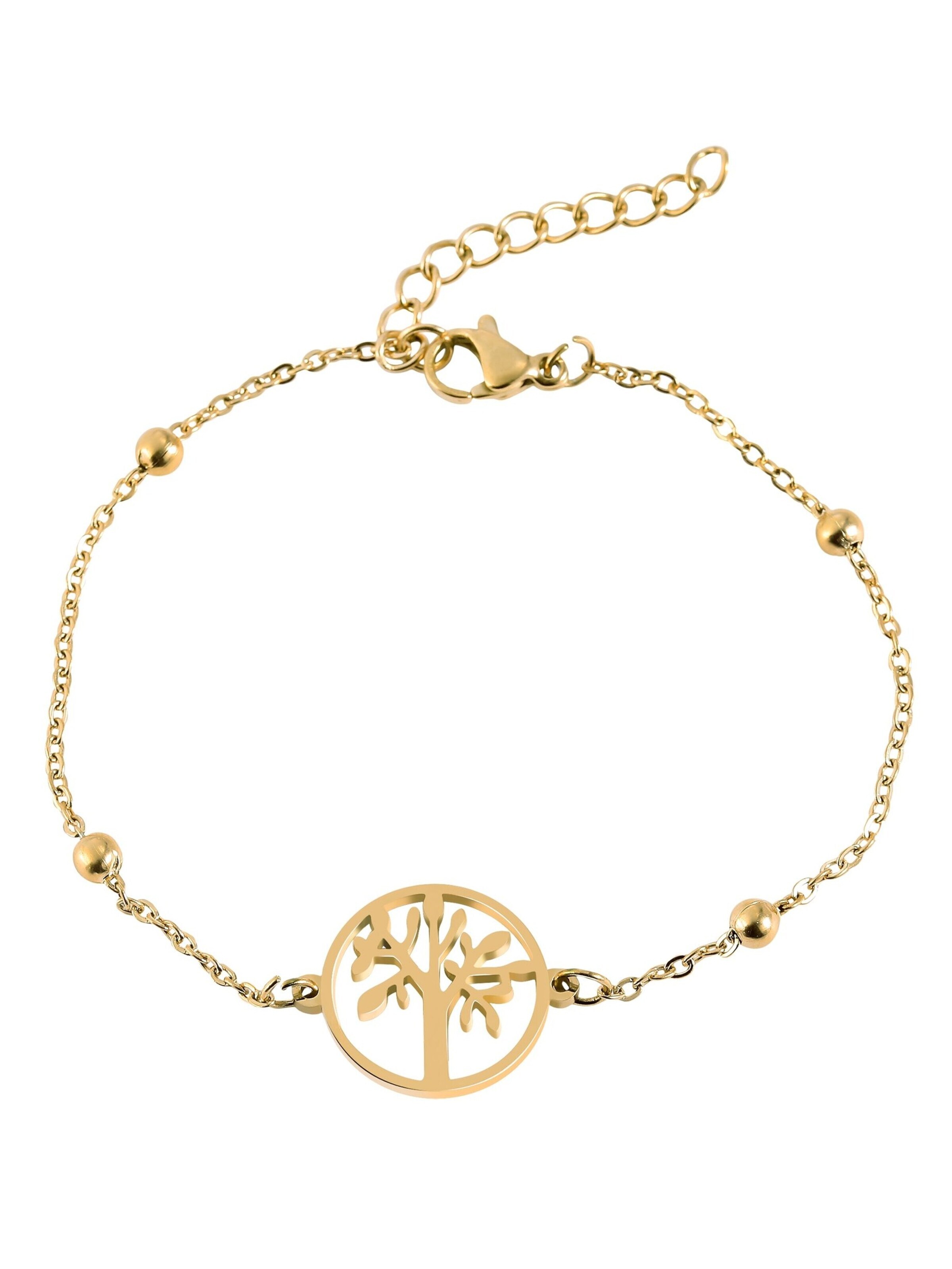 Akzent Bracelet 'Fami, langlebig' in Gold: front