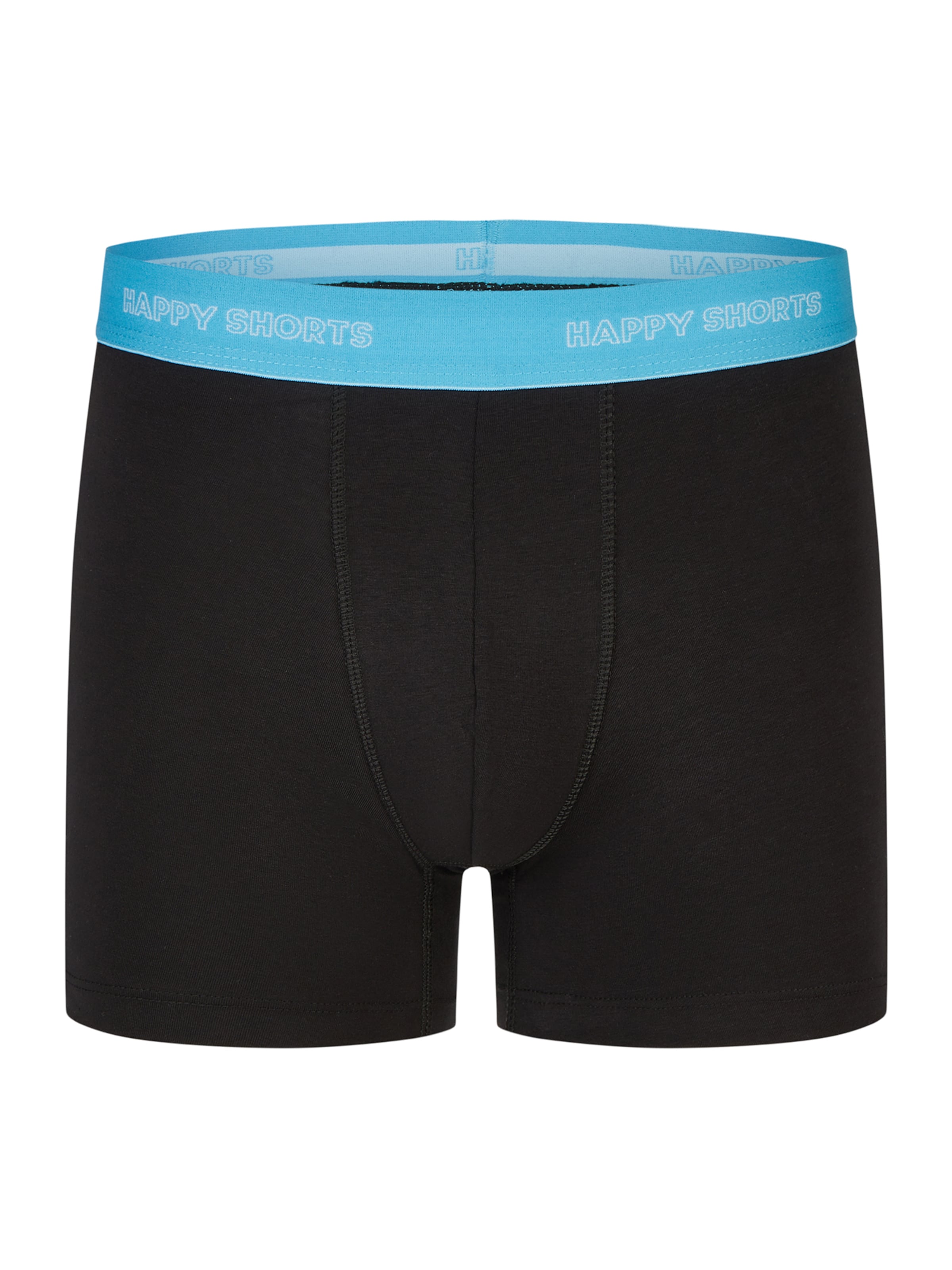 Happy Shorts - Calzoncillo boxer ' Week Mix ' en negro
