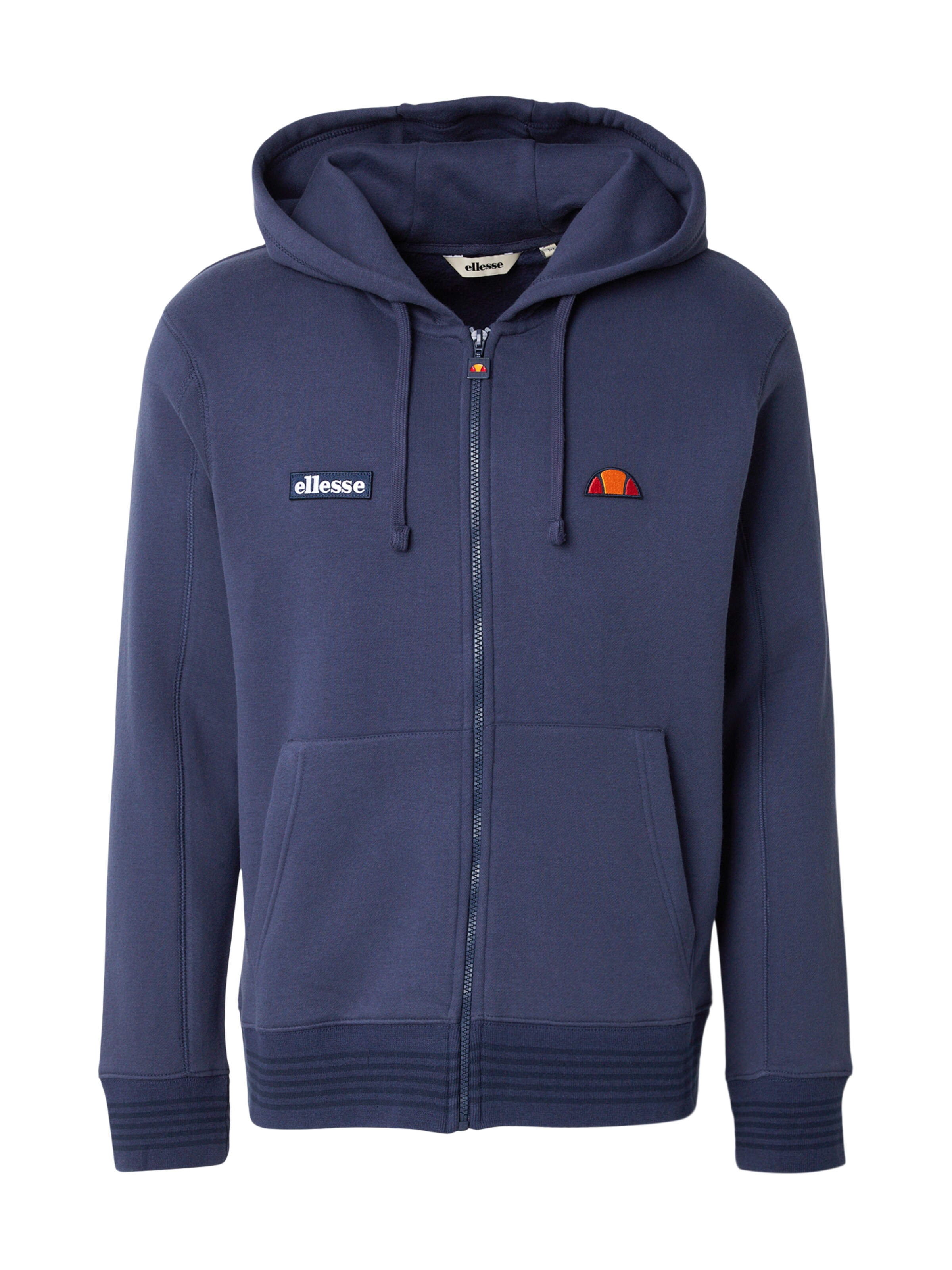 ELLESSE Veste de survêtement 'Verazo' en XS en gentiane / rouge sang / blanc, Vue avec produit