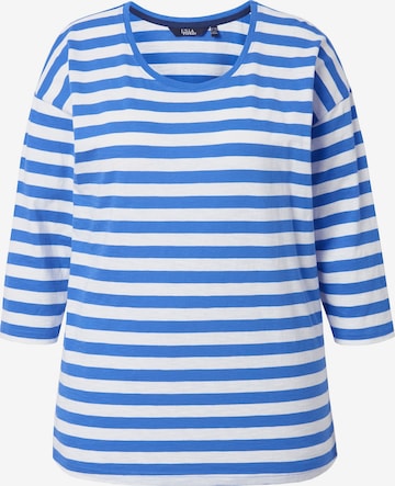 Ulla Popken Shirt in Blauw: voorkant