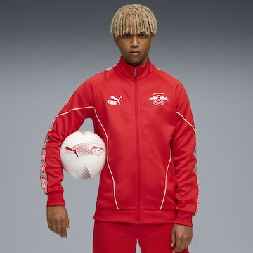 PUMA Sportjas 'RB Leipzig KING Anthem' in Rood: voorkant