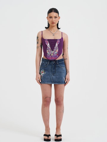Ed Hardy Пола в синьо