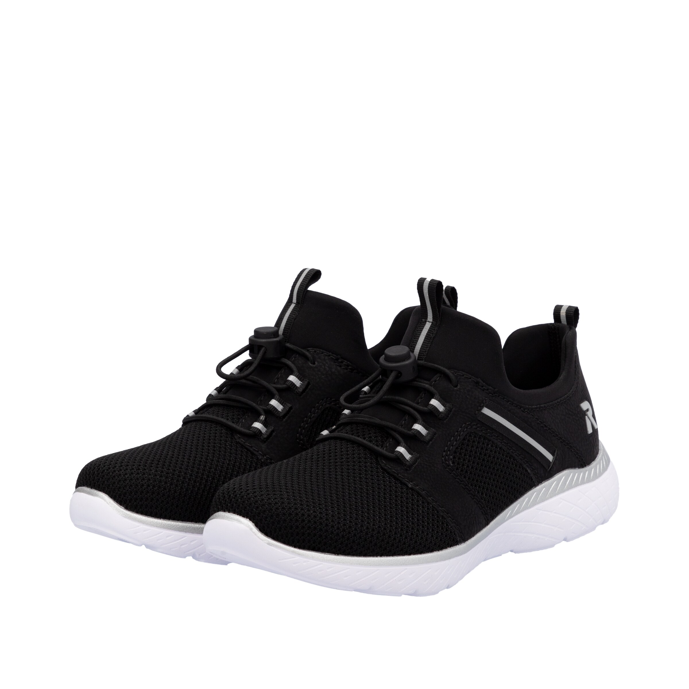 Baskets basses 'M5065' Rieker Sport en noir