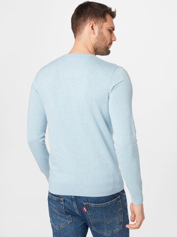 TOM TAILOR Regular fit Sweater in Blue