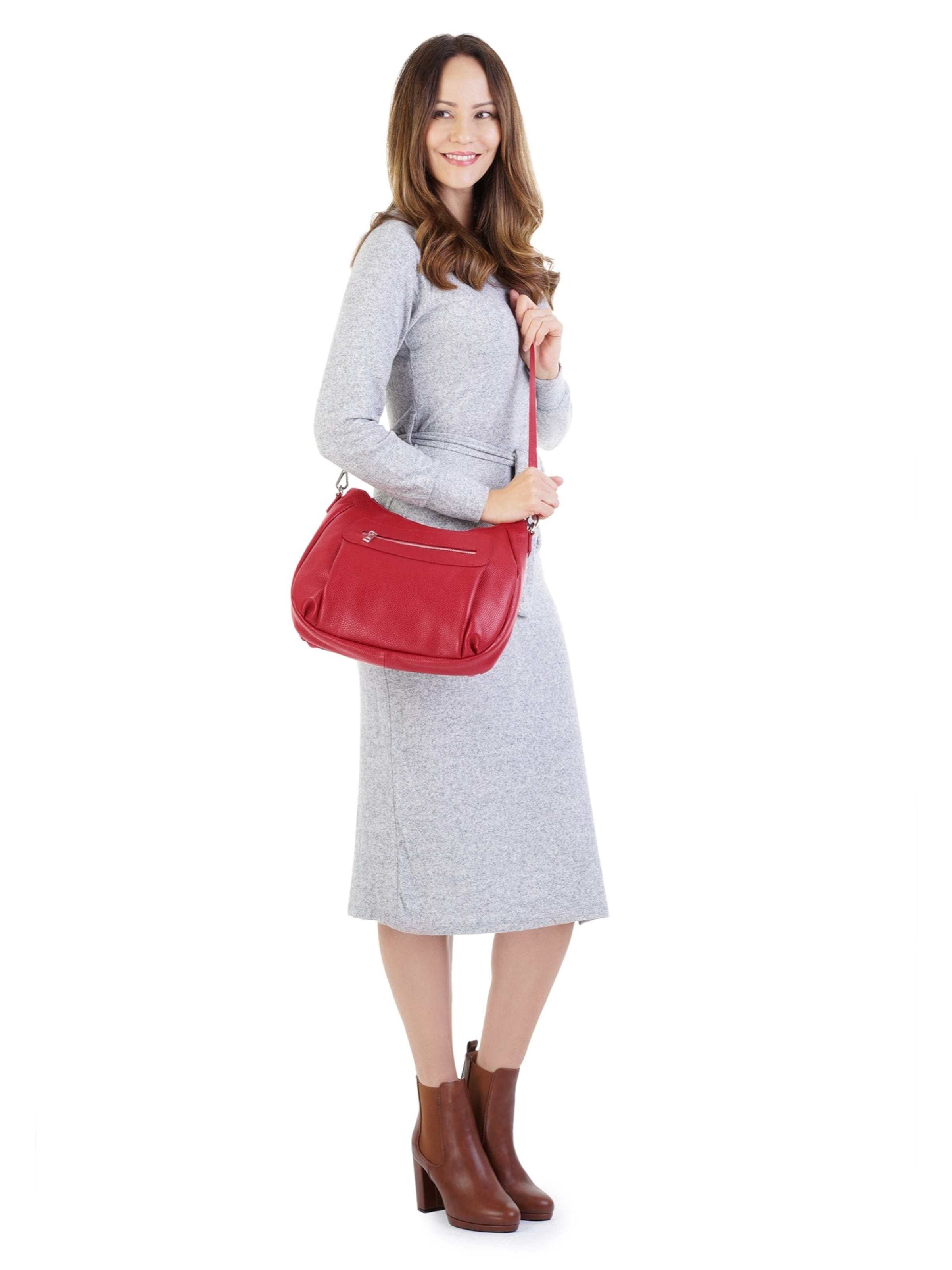 Sac à bandoulière Samantha Look en rouge