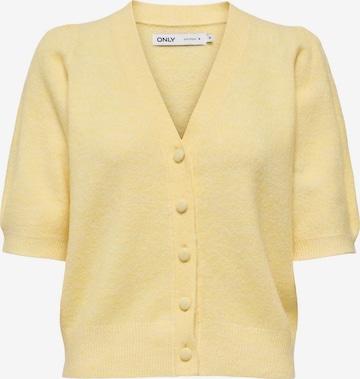 ONLY Cardigan 'ONLLiva' i gul: forside