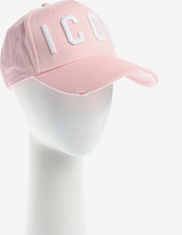 DSQUARED2 Mütze XS-XL in Pink: Vorderseite