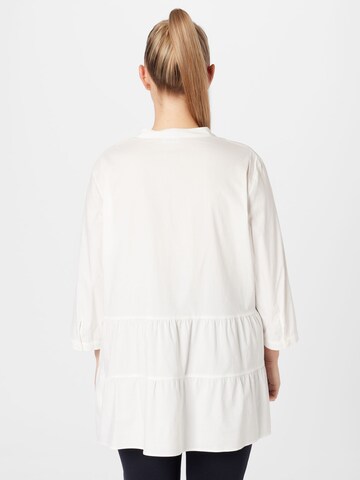 SAMOON - Blusa en blanco