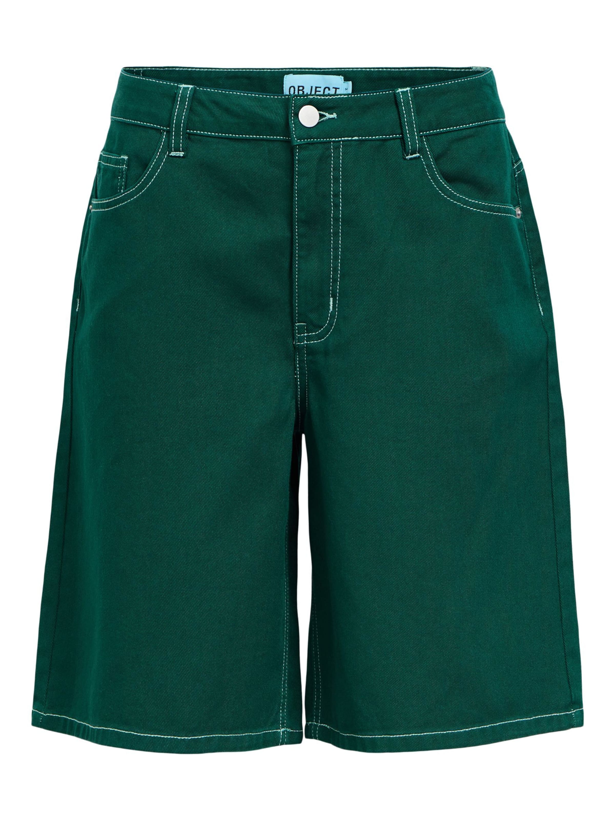Pantalon OBJECT en vert : devant